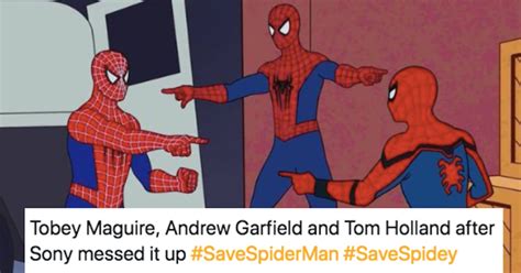 Fans Are Reacting to the Spider-Man Controversy With Perfect Memes and ...