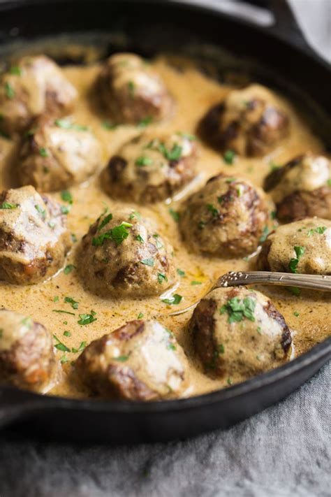 The BEST Swedish Meatballs in Brown Gravy Recipe | Little Spice Jar