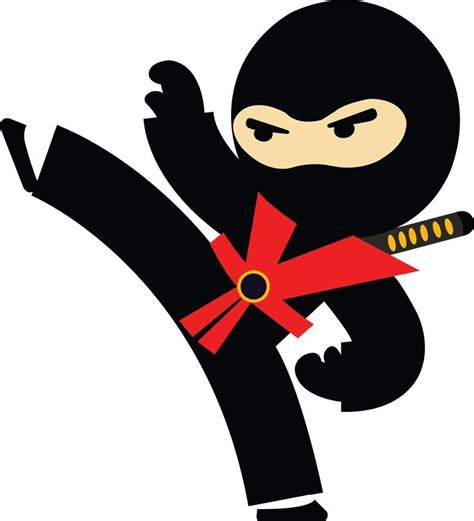 NINJA SVG FILES For Cricut Cute Ninja Clipart Files Ninja | Etsy in ...