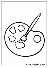 Painting Coloring Pages 100% Free Printables sketch template
