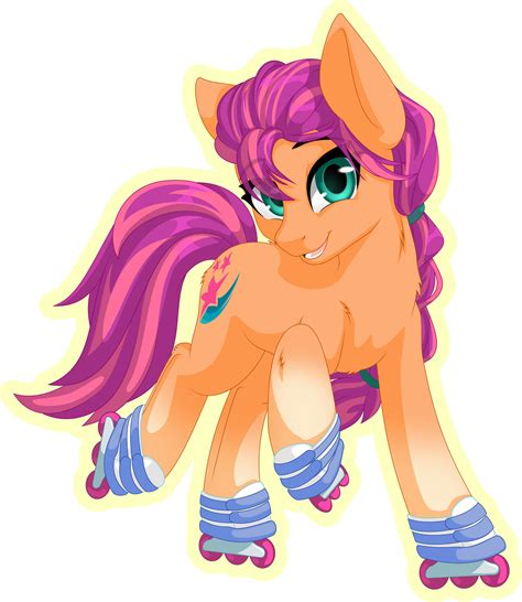 Commission: Sunny Starscout by UP1TER on DeviantArt