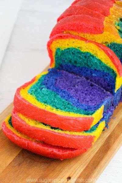 Homemade Rainbow Bread (with Video) ⋆ Sugar, Spice and Glitter