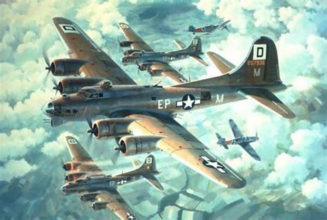 B17 Flying Fortress art | A Military Photo & Video Website