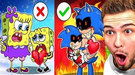 Die BESTE SONIC vs. SPONGEBOB ANIMATION?! - YouTube