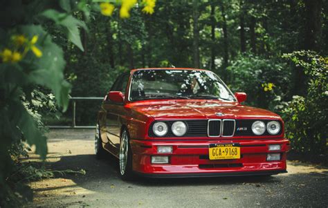 4k Wallpaper Bmw E30 M3 Red Car Tuning Wallpapersinsta Araba | Images and Photos finder