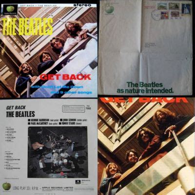 popsike.com - THE BEATLES "Get Back" Promo LP & Press Kit 1969 with Mint Beatles Poster *RARE ...