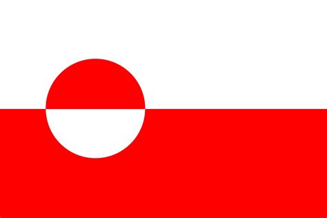 Greenland Flag by TheSoullessRedbeard on DeviantArt