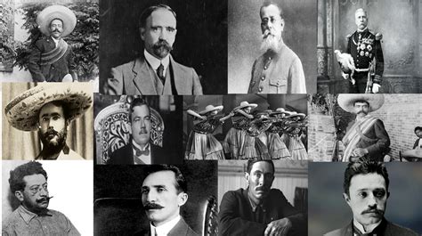 Diecinueve personajes clave de la historia de la Revolución Mexicana ...