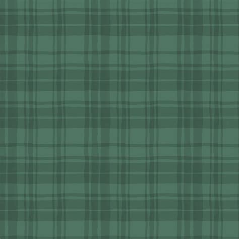 Green Plaid Pattern - Art by Jen Montgomery Painting by Jen Montgomery - Pixels