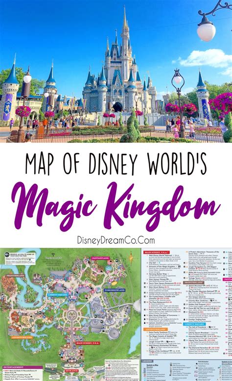 Magic Kingdom Map: Walt Disney World - Disney Dream Co