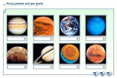 The Rocky Planets Solar System