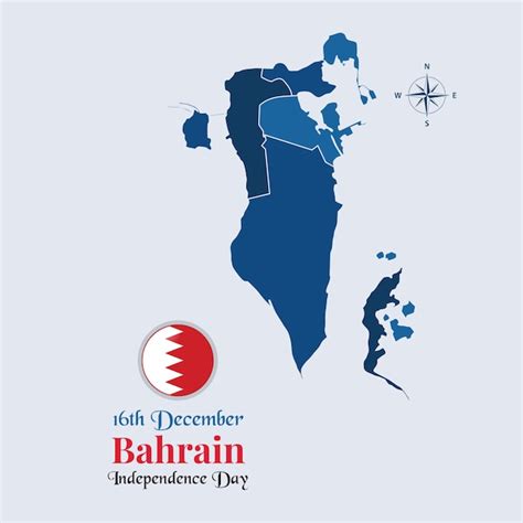 Premium Vector | Bahrain map with flag bahrain flag map