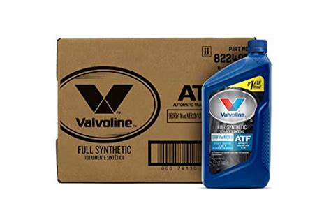 Valvoline DEXRON VI/MERCON LV (ATF) Full Synthetic Automatic Transmission Fluid 1 QT, Case of 6