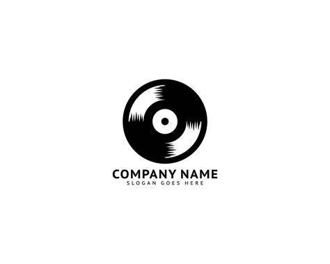 Vinyl Record Logo Template Design Vector 5286638 Vector Art at Vecteezy