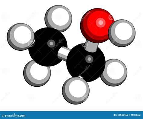 Ethanol Molecule Structure