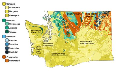 Washington Earth Science Quick Facts — Earth@Home