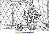 Mosaic Color By Number 30 Digital Coloring Pages Book For Kids  sketch template