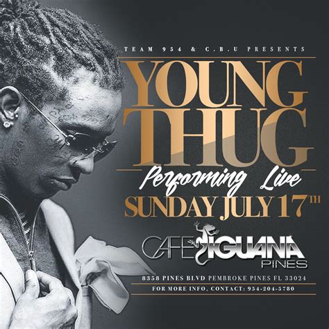 7.17.2016 | @YoungThug Performing Live