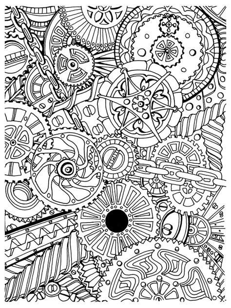 Anti-stress Stress Relief Coloring Page - Free Printable Coloring Pages for Kids