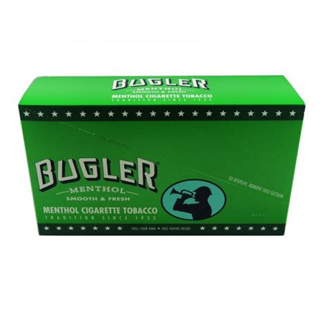 BUGLER POUCH TOBACCO - MENTHOL 6 PK