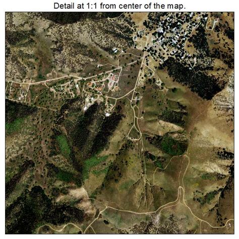 Aerial Photography Map of Lebec, CA California