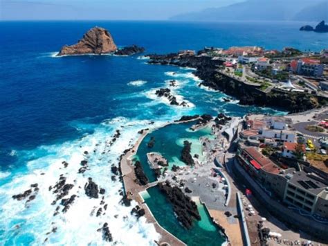 Porto Moniz Natural Pools in Madeira Island