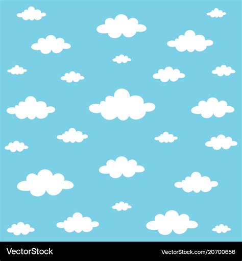 Clouds background Royalty Free Vector Image - VectorStock