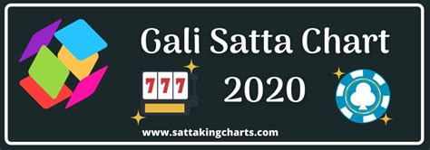 {*Live Result } Gali Satta Chart 2020 - Satta King Chart