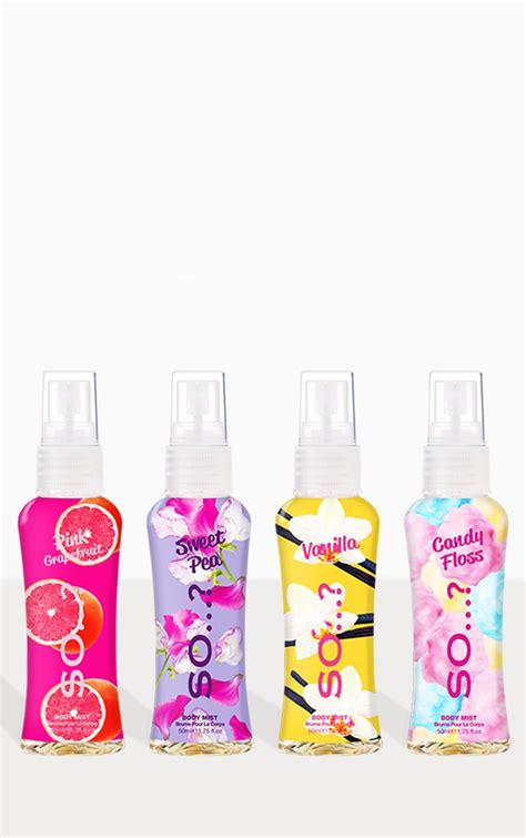 So...? Body Mist Mini Mist Christmas Gift Set | PrettyLittleThing