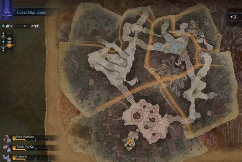 Monster Hunter World Coral Highlands Map - Maping Resources