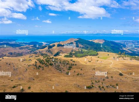 Landscape of New Zealand around Takaka hill Stock Photo - Alamy