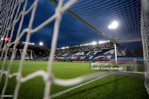 General view inside the stadium prior to the UEFA Europa League... News ...