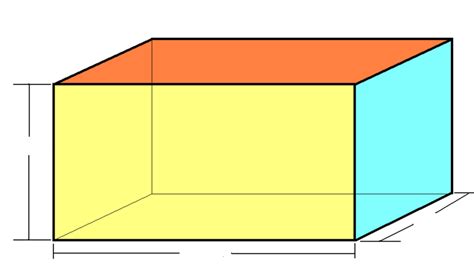 3D Shapes - Cuboid Shape | SocialSymbols.Com