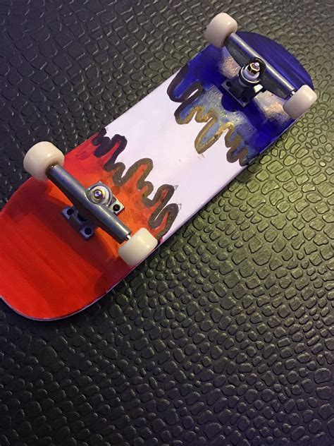 I made a custom tech deck : r/Techdeck