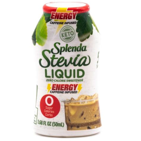 Splenda Stevia Energy Liquid Sweetener | No Calorie Liquid Sweetener & Sugar Substitute