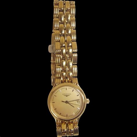 Longines Model L5.149.2 Gold Plated Ladies Quartz Watch – sallyantiques.co.uk