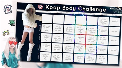 KPOP Body Challenge 💚 Get a Kpop Idol Body in 30 Days - YouTube