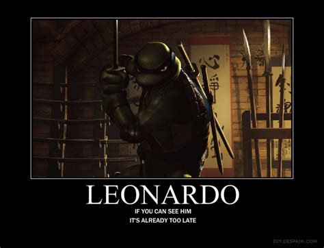 Leonardo Motivational - Teenage Mutant Ninja Turtles Fan Art (16290906) - Fanpop