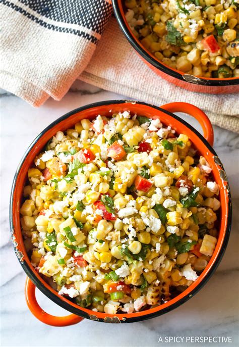 Grilled Mexican Street Corn Salad (Esquites) + Video!