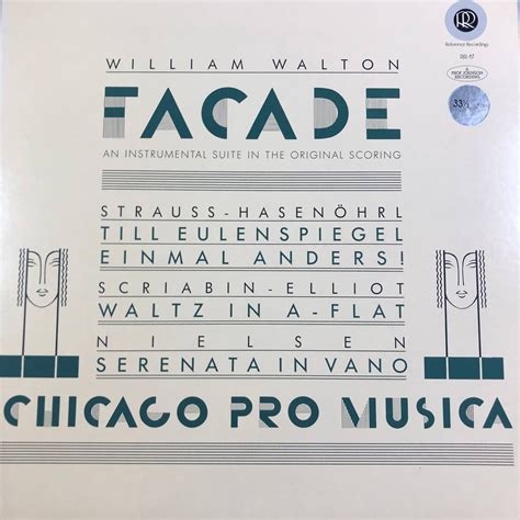 William Walton Facade Reference Recording