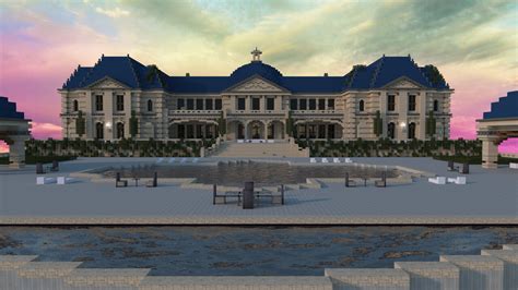 French Mansion Minecraft Map