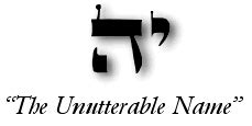 The Hebrew Name for God - YAH