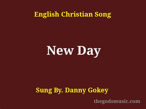 New Day Song Lyrics