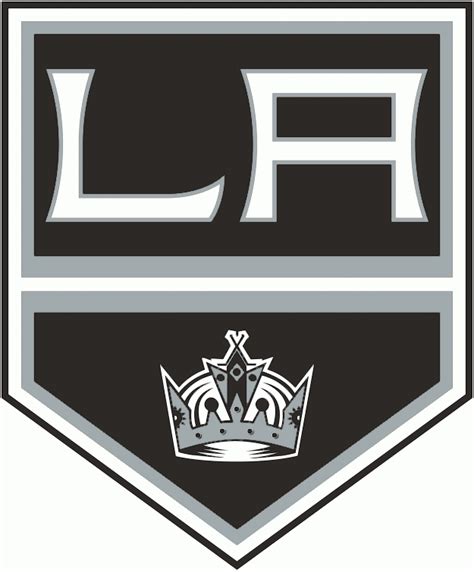 Los Angeles Kings Primary Logo - National Hockey League (NHL) - Chris Creamer's Sports Logos ...