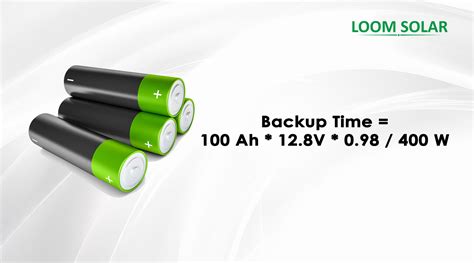 How to Calculate Inverter Battery Backup Time? - Backup Time Formula