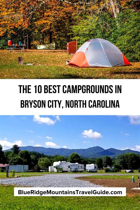 The 10 Best Campgrounds in/near Bryson City NC