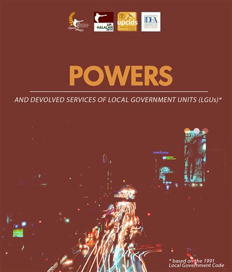 Powers and Devolved Services of Local Government Units (LGUs) – UP sa Halalan