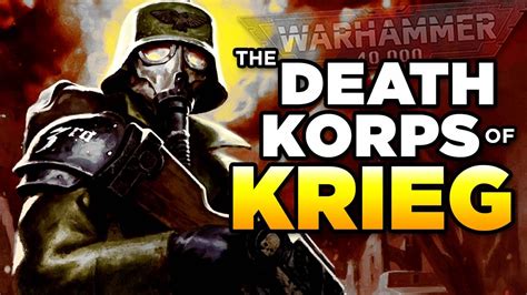 40K - THE DEATH KORPS OF KRIEG | Warhammer 40,000 Lore / History - YouTube