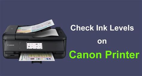 How to Check Ink Levels on Canon Printer - For PC and Mac