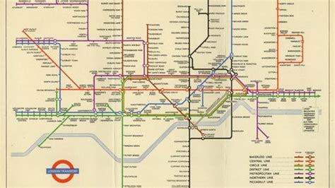 Transforming the Tube map: Harry Beck’s iconic design | London Transport Museum